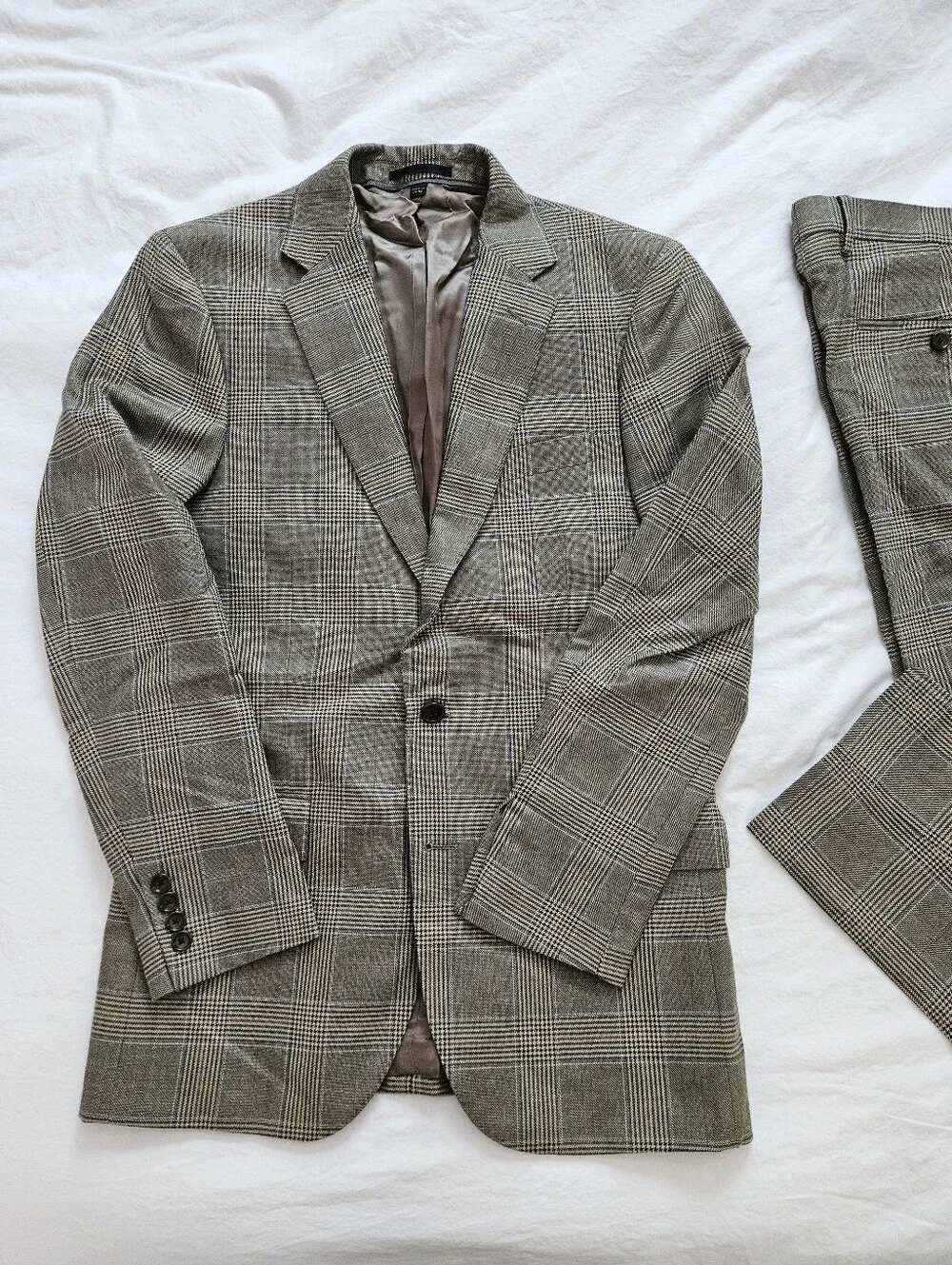 NWT J. Crew Ludlow Slim-fit Suit Set In English cotton-wool Blend Plaid